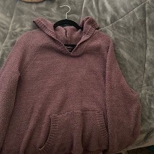maroon hoodie